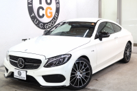 AMG Cクラス C43 4MATICｸｰﾍﾟ ﾚｰﾀﾞｰｾｰﾌﾃｨPKG　ｷｰﾚｽｺﾞｰ 黒本革 ﾍｯﾄﾞｱｯﾌﾟD HDDﾅﾋﾞTV BT音楽 ﾊﾞｯｸｶﾒﾗ PTS LEDﾗｲﾄ 自動ﾄﾗﾝｸ ﾊﾝｽﾞﾌﾘｰA AMG専用装備&ﾁｭｰﾆﾝｸﾞﾀﾞｲﾅﾐｯｸｾﾚｸﾄ 9AT　2年保証