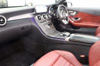 AMG Cクラス C43 4MATIC ｶﾌﾞﾘｵﾚ ﾚｰﾀﾞｰｾｰﾌﾃｨPKG　後期 赤本革 ｴｱｽｶｰﾌ ﾍｯﾄﾞｱｯﾌﾟD HDDﾅﾋﾞTV ｽﾏﾎ連携 ﾌﾞﾙﾒｽﾀｰ ﾊﾞｯｸｶﾒﾗ PTS LEDﾗｲﾄ AMG専用装備&ﾁｭｰﾆﾝｸﾞﾀﾞｲﾅﾐｯｸｾﾚｸﾄ 赤幌 9AT　2年保証