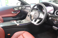 AMG Cクラス C43 4MATIC ｶﾌﾞﾘｵﾚ ﾚｰﾀﾞｰｾｰﾌﾃｨPKG　後期 赤本革 ｴｱｽｶｰﾌ ﾍｯﾄﾞｱｯﾌﾟD HDDﾅﾋﾞTV ｽﾏﾎ連携 ﾌﾞﾙﾒｽﾀｰ ﾊﾞｯｸｶﾒﾗ PTS LEDﾗｲﾄ AMG専用装備&ﾁｭｰﾆﾝｸﾞﾀﾞｲﾅﾐｯｸｾﾚｸﾄ 赤幌 9AT　2年保証