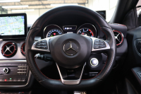 AMG GLA GLA45 4MATIC ﾚｰﾀﾞｰｾｰﾌﾃｨPKG　中期 ｷｰﾚｽｺﾞｰ 黒本革 ﾊﾟﾉﾗﾏSR HDDﾅﾋﾞTV ｽﾏﾎ連携 ﾊﾞｯｸｶﾒﾗ PTS ｷｾﾉﾝ 自動Rｹﾞｰﾄ AMG専用装備&ﾁｭｰﾆﾝｸﾞ 7AT　2年保証