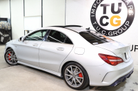 AMG CLAクラス CLA45 4MATIC AMGｱﾄﾞﾊﾞﾝｽﾄﾞ&ﾚｰﾀﾞｰｾｰﾌﾃｨPKG　後期 ｷｰﾚｽｺﾞｰ 黒本革 ﾊﾟﾉﾗﾏSR HDDﾅﾋﾞTV&ｷｬﾝｾﾗｰ ｽﾏﾎ連携 harman/kardon ﾊﾞｯｸｶﾒﾗ PTS LEDﾗｲﾄ AMG専用装備&ﾁｭｰﾆﾝｸﾞﾀﾞｲﾅﾐｯｸｾﾚｸﾄ　2年保証