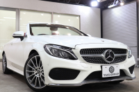 メルセデスベンツ Cクラス C180ｶﾌﾞﾘｵﾚ ｽﾎﾟｰﾂ ﾚｻﾞｰｴｸｽｸﾙｰｼﾌﾞ&ﾚｰﾀﾞｰｾｰﾌﾃｨPKG　ｷｰﾚｽｺﾞｰ 赤本革 ｴｱｽｶｰﾌ ﾍｯﾄﾞｱｯﾌﾟD HDDﾅﾋﾞTV BT音楽 ﾊﾞｯｸｶﾒﾗ PTS LEDﾗｲﾄ AMGｴｱﾛ&19AW ﾀﾞｲﾅﾐｯｸS 赤幌 9AT　2年保証