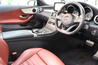 メルセデスベンツ Cクラス C180ｶﾌﾞﾘｵﾚ ｽﾎﾟｰﾂ ﾚｻﾞｰｴｸｽｸﾙｰｼﾌﾞ&ﾚｰﾀﾞｰｾｰﾌﾃｨPKG　ｷｰﾚｽｺﾞｰ 赤本革 ｴｱｽｶｰﾌ ﾍｯﾄﾞｱｯﾌﾟD HDDﾅﾋﾞTV BT音楽 ﾊﾞｯｸｶﾒﾗ PTS LEDﾗｲﾄ AMGｴｱﾛ&19AW ﾀﾞｲﾅﾐｯｸS 赤幌 9AT　2年保証