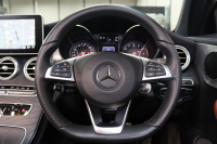 メルセデスベンツ Cクラス C180ｶﾌﾞﾘｵﾚ ｽﾎﾟｰﾂ ﾚｻﾞｰｴｸｽｸﾙｰｼﾌﾞ&ﾚｰﾀﾞｰｾｰﾌﾃｨPKG　ｷｰﾚｽｺﾞｰ 赤本革 ｴｱｽｶｰﾌ ﾍｯﾄﾞｱｯﾌﾟD HDDﾅﾋﾞTV BT音楽 ﾊﾞｯｸｶﾒﾗ PTS LEDﾗｲﾄ AMGｴｱﾛ&19AW ﾀﾞｲﾅﾐｯｸS 赤幌 9AT　2年保証