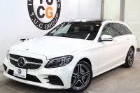 メルセデスベンツ Cクラス C200ｽﾃｰｼｮﾝﾜｺﾞﾝ AVG AMGﾗｲﾝ ﾚｻﾞｰｴｸｽｸﾙｰｼﾌﾞ&ﾚｰﾀﾞｰｾｰﾌﾃｨPKG　BSG搭載 後期 ｷｰﾚｽｺﾞｰ 黒本革 ﾊﾟﾉﾗﾏSR ﾍｯﾄﾞｱｯﾌﾟD HDDﾅﾋﾞTV ｽﾏﾎ連携 ﾌﾞﾙﾒｽﾀｰ ﾊﾞｯｸｶﾒﾗ PTS LEDﾗｲﾄ ﾊﾝｽﾞﾌﾘｰA AMGｴｱﾛ&18AW ｴｱｻｽ 9AT　2年保証
