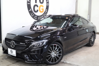 AMG Cクラス C43 4MATIC ｸｰﾍﾟ ﾚｰﾀﾞｰｾｰﾌﾃｨPKG　MEｺﾈｸﾄ ｷｰﾚｽｺﾞｰ 黒本革 ﾊﾟﾉﾗﾏSR ﾍｯﾄﾞｱｯﾌﾟD HDDﾅﾋﾞTV&ｷｬﾝｾﾗｰ BT音楽 ﾌﾞﾙﾒｽﾀｰ ﾊﾞｯｸｶﾒﾗ PTS LEDﾗｲﾄ ﾊﾝｽﾞﾌﾘｰA AMG専用装備&ﾁｭｰﾆﾝｸﾞﾀﾞｲﾅﾐｯｸｾﾚｸﾄ 9AT　2年保証