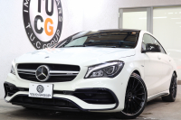 AMG CLAクラス CLA45 4MATIC ﾚｰﾀﾞｰｾｰﾌﾃｨPKG　後期 ｷｰﾚｽｺﾞｰ 黒本革 ﾊﾟﾉﾗﾏSR HDDﾅﾋﾞTV&ｷｬﾝｾﾗｰ ｽﾏﾎ連携 BT音楽 ﾊﾞｯｸｶﾒﾗ PTS LEDﾗｲﾄ AMGｴｱﾛ&19AW ﾄﾗﾝｸﾘｯﾄﾞｽﾎﾟｲﾗｰ AMG専用装備&ﾁｭｰﾆﾝｸﾞ ﾀﾞｲﾅﾐｯｸｾﾚｸﾄ　2年保証
