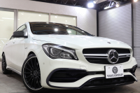 AMG CLAクラス CLA45 4MATIC ﾚｰﾀﾞｰｾｰﾌﾃｨPKG　後期 ｷｰﾚｽｺﾞｰ 黒本革 ﾊﾟﾉﾗﾏSR HDDﾅﾋﾞTV&ｷｬﾝｾﾗｰ ｽﾏﾎ連携 BT音楽 ﾊﾞｯｸｶﾒﾗ PTS LEDﾗｲﾄ AMGｴｱﾛ&19AW ﾄﾗﾝｸﾘｯﾄﾞｽﾎﾟｲﾗｰ AMG専用装備&ﾁｭｰﾆﾝｸﾞ ﾀﾞｲﾅﾐｯｸｾﾚｸﾄ　2年保証