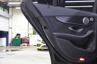 AMG Cクラス C63 ｽﾃｰｼｮﾝﾜｺﾞﾝ ﾚｰﾀﾞｰｾｰﾌﾃｨPKG　ｷｰﾚｽｺﾞｰ 黒本革 ﾊﾟﾉﾗﾏSR HDDﾅﾋﾞTV BT音楽 ﾌﾞﾙﾒｽﾀｰ ﾊﾞｯｸｶﾒﾗ PTS LEDﾗｲﾄ ﾊﾝｽﾞﾌﾘｰA AMG専用装備&ﾁｭｰﾆﾝｸﾞ ﾀﾞｲﾅﾐｯｸｾﾚｸﾄ　2年保証