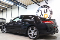 メルセデスベンツ Cクラス C180ｸｰﾍﾟ ｽﾎﾟｰﾂ ﾚｰﾀﾞｰｾｰﾌﾃｨPKG　ｷｰﾚｽｺﾞｰ 黒革 HDDﾅﾋﾞTV BT音楽 ﾊﾞｯｸｶﾒﾗ PTS LEDﾗｲﾄ AMGｴｱﾛ&18AW ﾀﾞｲﾅﾐｯｸｾﾚｸﾄ　2年保証