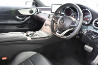 メルセデスベンツ Cクラス C180ｸｰﾍﾟ ｽﾎﾟｰﾂ ﾚｰﾀﾞｰｾｰﾌﾃｨPKG　ｷｰﾚｽｺﾞｰ 黒革 HDDﾅﾋﾞTV BT音楽 ﾊﾞｯｸｶﾒﾗ PTS LEDﾗｲﾄ AMGｴｱﾛ&18AW ﾀﾞｲﾅﾐｯｸｾﾚｸﾄ　2年保証