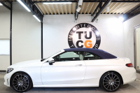 メルセデスベンツ Cクラス C180ｶﾌﾞﾘｵﾚ ｽﾎﾟｰﾂ ﾚｻﾞｰｴｸｽｸﾙｰｼﾌﾞ&ﾚｰﾀﾞｰｾｰﾌﾃｨPKG　後期最終 ｷｰﾚｽｺﾞｰ 白本革 ｴｱｽｶｰﾌ 青幌 ﾍｯﾄﾞｱｯﾌﾟD HDDﾅﾋﾞTV ｽﾏﾎ連携 ﾊﾞｯｸｶﾒﾗ PTS LEDﾗｲﾄ AMGｴｱﾛ&19AW ｴｱｻｽ 9AT　2年保証