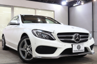 メルセデスベンツ Cクラス C200 AVG AMGﾗｲﾝ ﾚｰﾀﾞｰｾｰﾌﾃｨPKG　1ｵｰﾅｰ ｷｰﾚｽｺﾞｰ 黒革 HDDﾅﾋﾞTV BT音楽 ﾊﾞｯｸｶﾒﾗ PTS LEDﾗｲﾄ AMGｴｱﾛ&18AW ﾀﾞｲﾅﾐｯｸS　2年保証