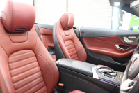 メルセデスベンツ Cクラス C180ｶﾌﾞﾘｵﾚ ｽﾎﾟｰﾂ ﾚｻﾞｰｴｸｽｸﾙｰｼﾌﾞ&ﾚｰﾀﾞｰｾｰﾌﾃｨPKG　後期 1ｵｰﾅｰ ｷｰﾚｽｺﾞｰ 赤本革 ｴｱｽｶｰﾌ ﾍｯﾄﾞｱｯﾌﾟD HDDﾅﾋﾞTV ｽﾏﾎ連携 ﾊﾞｯｸｶﾒﾗ PTS LEDﾗｲﾄ 赤幌 ﾀﾞｲﾅﾐｯｸS ｴｱｻｽ 9AT　2年保証