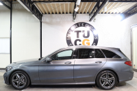 メルセデスベンツ Cクラス C200ｽﾃｰｼｮﾝﾜｺﾞﾝ AVG AMGﾗｲﾝ ﾚｻﾞｰｴｸｽｸﾙｰｼﾌﾞ&ﾚｰﾀﾞｰｾｰﾌﾃｨPKG　BSG搭載 後期 1ｵｰﾅｰ 赤本革 ﾊﾟﾉﾗﾏSR HUD HDDﾅﾋﾞTV ｽﾏﾎ連携 ﾌﾞﾙﾒｽﾀｰ ﾊﾞｯｸｶﾒﾗ PTS LEDﾗｲﾄ ﾊﾝｽﾞﾌﾘｰA AMGｴｱﾛ&18AW ｴｱｻｽ 9AT 希少色ｾﾚﾅｲﾄｸﾞﾚｰM　2年保証