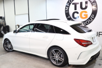 メルセデスベンツ CLAクラス CLA180ｼｭｰﾃｨﾝｸﾞﾌﾞﾚｰｸ ｽﾎﾟｰﾂ AMGﾚｻﾞｰｴｸｽｸﾙｰｼﾌﾞ&ﾚｰﾀﾞｰｾｰﾌﾃｨPKG　後期 ｷｰﾚｽｺﾞｰ 黒本革 ﾊﾟﾉﾗﾏSR HDDﾅﾋﾞTV&ｷｬﾝｾﾗｰ ｽﾏﾎ連携 harman/kardon ﾊﾞｯｸｶﾒﾗ PTS LEDﾗｲﾄ 自動Rｹﾞｰﾄ ﾊﾝｽﾞﾌﾘｰA AMGｴｱﾛ&18AW 7AT　2年保証