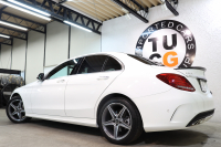 メルセデスベンツ Cクラス C200 AVG AMGﾗｲﾝ ﾚｰﾀﾞｰｾｰﾌﾃｨPKG　中期 C43仕様 ｷｰﾚｽｺﾞｰ 黒革 HDDﾅﾋﾞTV BT音楽 ﾊﾞｯｸｶﾒﾗ PTS DSRC LEDﾍｯﾄﾞﾗｲﾄ AMGｴｱﾛ&18AW C43ｸﾞﾘﾙ ﾄﾗﾝｸｽﾎﾟｲﾗ- ｴｸﾞｿﾞｰｽﾄｴﾝﾄﾞ ﾀﾞｲﾅﾐｯｸS ｴｱｻｽ 9AT　2年保証