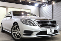 メルセデスベンツ Sクラス S550ﾛﾝｸﾞ AMGｽﾎﾟｰﾂ&ﾚｰﾀﾞｰｾｰﾌﾃｨPKG　中期 ｷｰﾚｽｺﾞｰ 黒本革 ﾍﾞﾝﾁﾚｰﾀｰ ﾊﾟﾉﾗﾏSR ﾍｯﾄﾞｱｯﾌﾟD HDDﾅﾋﾞTV BT音楽 ﾌﾞﾙﾒｽﾀｰ 360ｶﾒﾗ PTS LEDﾗｲﾄ ﾊﾝｽﾞﾌﾘｰA AMGｴｱﾛ&19AW ｴｱｻｽ ｸﾛｰｼﾞﾝｸﾞSP 7AT　2年保証