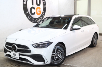 メルセデスベンツ Cクラス C200ｽﾃｰｼｮﾝﾜｺﾞﾝ AVG AMGﾗｲﾝ ﾚｻﾞｰｴｸｽｸﾙｰｼﾌﾞ&ﾍﾞｰｼｯｸ&ﾚｰﾀﾞｰｾｰﾌﾃｨPKG　ISG搭載 ｷｰﾚｽｺﾞｰ 茶/黒本革 ﾊﾟﾉﾗﾏSR ﾍｯﾄﾞｱｯﾌﾟD MBUXﾅﾋﾞTV ｽﾏﾎ連携 360ｶﾒﾗ PTS LEDﾗｲﾄ 自動Rｹﾞｰﾄ AMGｴｱﾛ&18AW ﾜｲﾔﾚｽ充電 9AT　2年保証