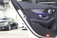 メルセデスベンツ Cクラス C200 AVG AMGﾗｲﾝ ﾚｻﾞｰｴｸｽｸﾙｰｼﾌﾞ&ﾚｰﾀﾞｰｾｰﾌﾃｨPKG　BSG搭載 後期 ｷｰﾚｽｺﾞｰ 黒本革 ﾊﾟﾉﾗﾏSR ﾍｯﾄﾞｱｯﾌﾟD HDDﾅﾋﾞTV ｽﾏﾎ連携 ﾌﾞﾙﾒｽﾀｰ ﾊﾞｯｸｶﾒﾗ PTS LEDﾗｲﾄ ﾊﾝｽﾞﾌﾘｰA AMGｴｱﾛ&18AW ｴｱｻｽ 9AT　2年保証