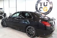 AMG Cクラス C43 4MATIC ｴｸｽｸﾙｰｼﾌﾞ&ﾚｰﾀﾞｰｾｰﾌﾃｨPKG　中期 ｷｰﾚｽｺﾞｰ 黒本革 ﾍｯﾄﾞｱｯﾌﾟD HDDﾅﾋﾞTV BT音楽 ﾌﾞﾙﾒｽﾀｰ ﾊﾞｯｸｶﾒﾗ PTS LEDﾗｲﾄ ﾊﾝｽﾞﾌﾘｰA AMG専用装備&ﾁｭｰﾆﾝｸﾞ 9AT　2年保証