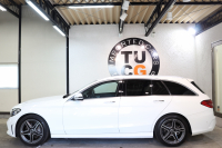 メルセデスベンツ Cクラス C200ｽﾃｰｼｮﾝﾜｺﾞﾝ AVG AMGﾗｲﾝ ﾚｰﾀﾞｰｾｰﾌﾃｨPKG　BSG搭載 後期 ｷｰﾚｽｺﾞｰ 黒革 HDDﾅﾋﾞTV&ｷｬﾝｾﾗｰ ｽﾏﾎ連携 ﾊﾞｯｸｶﾒﾗ PTS LEDﾗｲﾄ 自動Rｹﾞｰﾄ AMGｴｱﾛ&18AW ﾀﾞｲﾅﾐｯｸS ｴｱｻｽ 9AT　2年保証