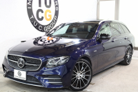 AMG Eクラス E43 4MATIC ｽﾃｰｼｮﾝﾜｺﾞﾝ ｴｸｽｸﾙｰｼﾌﾞ&ﾚｰﾀﾞｰｾｰﾌﾃｨPKG　ｷｰﾚｽｺﾞｰ 黒本革 ﾍﾞﾝﾁﾚｰﾀｰ ﾊﾟﾉﾗﾏSR ﾍｯﾄﾞｱｯﾌﾟD HDDﾅﾋﾞTV ｽﾏﾎ連携 ﾌﾞﾙﾒｽﾀｰ 360ｶﾒﾗ PTS LEDﾗｲﾄ ﾊﾝｽﾞﾌﾘｰA AMG専用装備&ﾁｭｰﾆﾝｸﾞ 9AT 希少色ｶﾊﾞﾝｻｲﾄﾌﾞﾙｰ　2年保証
