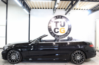 メルセデスベンツ Cクラス C180ｶﾌﾞﾘｵﾚ ｽﾎﾟｰﾂ ﾚｻﾞｰｴｸｽｸﾙｰｼﾌﾞ&ﾚｰﾀﾞｰｾｰﾌﾃｨPKG　後期最終型 1ｵｰﾅｰ ｷｰﾚｽｺﾞｰ 黒本革 ｴｱｽｶｰﾌ ﾍｯﾄﾞｱｯﾌﾟD HDDﾅﾋﾞTV ｽﾏﾎ連携 ﾊﾞｯｸｶﾒﾗ PTS LEDﾗｲﾄ AMGｴｱﾛ&19AW ｴｱｷｬｯﾌﾟ ﾄﾞﾗﾌﾄｽﾄｯﾌﾟ黒幌 ｴｱｻｽ 9AT　2年保証