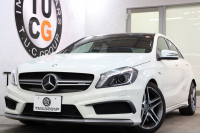 AMG Aクラス A45 4MATIC ﾚｰﾀﾞｰｾｰﾌﾃｨPKG　黒本革 ﾚｯﾄﾞｼｰﾄﾍﾞﾙﾄ ﾊﾟﾉﾗﾏSR HDDﾅﾋﾞTV BT音楽 Bｶﾒﾗ PTS DSRC ｷｾﾉﾝﾗｲﾄ AMG専用装備&ﾁｭｰﾆﾝｸﾞ 7AT　2年保証