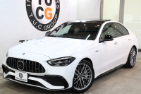 AMG Cクラス C43 4MATIC AMGﾅｲﾄ&ﾚｰﾀﾞｰｾｰﾌﾃｨPKG　BSG搭載 1ｵｰﾅｰ 黒本革 ﾍﾞﾝﾁﾚｰﾀｰ ﾊﾟﾉﾗﾏSR ﾍｯﾄﾞｱｯﾌﾟD MBUXﾅﾋﾞTV&ARﾅﾋﾞ ｽﾏﾎ連携 ﾌﾞﾙﾒｽﾀｰ 360ｶﾒﾗ PTS LEDﾗｲﾄ 自動ﾄﾗﾝｸ AMG専用装備&ﾁｭｰﾆﾝｸﾞ ﾘｱｱｸｽﾙｽﾃｱ 9AT　2年保証
