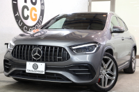 AMG GLA GLA45S 4MATIC+ ﾚｰﾀﾞｰｾｰﾌﾃｨPKG　現行 ｷｰﾚｽｺﾞｰ 灰/黒本革 ﾊﾟﾉﾗﾏSR MBUXﾅﾋﾞTV BT音楽 360ｶﾒﾗ PTS LEDﾗｲﾄ ﾊﾝｽﾞﾌﾘｰA AMG専用装備&ﾁｭｰﾆﾝｸﾞ ﾜｲﾔﾚｽ充電 8AT 希少色ﾏｳﾝﾃﾝｸﾞﾚｰ　2年保証