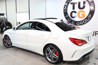 AMG CLAクラス CLA45 4MATIC AMGｴｸｽｸﾙｰｼﾌﾞ&ﾊﾞﾘｭｰ&ﾚｰﾀﾞｰｾｰﾌﾃｨPKG　黒本革 ﾊﾟﾉﾗﾏSR HDDﾅﾋﾞTV BT音楽 ﾊﾞｯｸｶﾒﾗ DSRC PTS ｷｾﾉﾝﾗｲﾄ AMG専用装備&ﾁｭｰﾆﾝｸﾞ ﾊﾟﾅﾒﾘｶｰﾅｸﾞﾘﾙ 7AT　2年保証