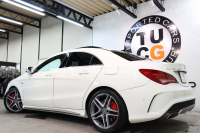 AMG CLAクラス CLA45 4MATIC AMGｴｸｽｸﾙｰｼﾌﾞ&ﾊﾞﾘｭｰ&ﾚｰﾀﾞｰｾｰﾌﾃｨPKG　1ｵｰﾅｰ 黒本革 ﾊﾟﾉﾗﾏSR HDDﾅﾋﾞTV BT音楽 ﾊﾞｯｸｶﾒﾗ DSRC PTS ｷｾﾉﾝﾗｲﾄ AMG専用装備&ﾁｭｰﾆﾝｸﾞ 7AT　2年保証