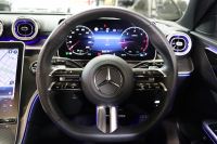 メルセデスベンツ Cクラス C220d ｽﾃｰｼｮﾝﾜｺﾞﾝ AVG AMGﾗｲﾝ ﾚｻﾞｰｴｸｽｸﾙｰｼﾌﾞ&ﾍﾞｰｼｯｸ&ﾚｰﾀﾞｰｾｰﾌﾃｨPKG　ISG搭載 1ｵｰﾅｰ ｷｰﾚｽｺﾞｰ 黒本革 ﾊﾟﾉﾗﾏSR ﾍｯﾄﾞｱｯﾌﾟD MBUXﾅﾋﾞTV ｽﾏﾎ連携 360ｶﾒﾗ PTS LEDﾗｲﾄ 自動Rｹﾞｰﾄ AMGｴｱﾛ&18AW 9AT　2年保証