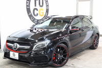 AMG GLA GLA45 4MATIC ｴﾃﾞｨｼｮﾝ1 ﾚｰﾀﾞｰｾｰﾌﾃｨPKG　300台限定車 専用黒本革 HDDﾅﾋﾞTV ﾊﾞｯｸｶﾒﾗ PTS ｷｾﾉﾝﾗｲﾄ 自動Rｹﾞｰﾄ AMG専用装備&ﾁｭｰﾆﾝｸﾞ 専用ｴｱﾛ&ﾃﾞｶｰﾙ 7AT　2年保証