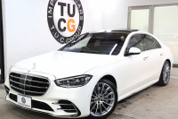 メルセデスベンツ Sクラス S500 4MATIC AMGﾗｲﾝ ﾚｻﾞｰｴｸｽｸﾙｰｼﾌﾞ&ﾍﾞｰｼｯｸ&ﾚｰﾀﾞｰｾｰﾌﾃｨPKG　ISG搭載 ｷｰﾚｽｺﾞｰ 黒本革 ﾍﾞﾝﾁﾚｰﾀｰ ﾊﾟﾉﾗﾏSR ﾍｯﾄﾞｱｯﾌﾟD MBUXﾅﾋﾞTV ｽﾏﾎ連携 ﾌﾞﾙﾒｽﾀｰ 360ｶﾒﾗ PTS LEDﾗｲﾄ ﾊﾝｽﾞﾌﾘｰA AMGｴｱﾛ&20AW ﾜｲﾔﾚｽ充電 9AT　2年保証