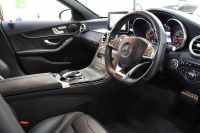 AMG Cクラス C63 ﾚｰﾀﾞｰｾｰﾌﾃｨPKG　ｷｰﾚｽｺﾞｰ 黒本革 ｼｰﾄﾋｰﾀｰ HDDﾅﾋﾞTV BT音楽 ﾊﾞｯｸｶﾒﾗ PTS LEDﾗｲﾄ 自動ﾄﾗﾝｸ AMG専用装備&ﾁｭｰﾆﾝｸﾞ 7AT　2年保証
