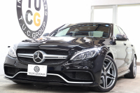 AMG Cクラス C63 ﾚｰﾀﾞｰｾｰﾌﾃｨPKG　ｷｰﾚｽｺﾞｰ 黒本革 ｼｰﾄﾋｰﾀｰ HDDﾅﾋﾞTV BT音楽 ﾊﾞｯｸｶﾒﾗ PTS LEDﾗｲﾄ 自動ﾄﾗﾝｸ AMG専用装備&ﾁｭｰﾆﾝｸﾞ 7AT　2年保証