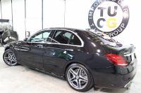 AMG Cクラス C63 ﾚｰﾀﾞｰｾｰﾌﾃｨPKG　ｷｰﾚｽｺﾞｰ 黒本革 ｼｰﾄﾋｰﾀｰ HDDﾅﾋﾞTV BT音楽 ﾊﾞｯｸｶﾒﾗ PTS LEDﾗｲﾄ 自動ﾄﾗﾝｸ AMG専用装備&ﾁｭｰﾆﾝｸﾞ 7AT　2年保証