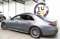 メルセデスベンツ Sクラス S500 4MATIC AMGﾗｲﾝ ﾚｻﾞｰｴｸｽｸﾙｰｼﾌﾞ&ﾍﾞｰｼｯｸ&ﾚｰﾀﾞｰｾｰﾌﾃｨPKG　ISG搭載 1ｵｰﾅｰ ｷｰﾚｽｺﾞｰ 黒本革 ﾍﾞﾝﾁﾚｰﾀｰ ﾊﾟﾉﾗﾏSR ﾍｯﾄﾞｱｯﾌﾟD MBUXﾅﾋﾞTV ｽﾏﾎ連携 ﾌﾞﾙﾒｽﾀｰ 360ｶﾒﾗ PTS LEDﾗｲﾄ ﾊﾝｽﾞﾌﾘｰA AMGｴｱﾛ&20AW 9AT　2年保証