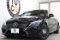 AMG Cクラス C43 4MATIC ｸｰﾍﾟ ﾚｰﾀﾞｰｾｰﾌﾃｨPKG　ｷｰﾚｽｺﾞｰ 黒本革 ｼｰﾄﾋｰﾀｰ HDDﾅﾋﾞTV BT音楽 ﾌﾞﾙﾒｽﾀｰ Bｶﾒﾗ PTS DSRC LEDﾗｲﾄ ﾊﾝｽﾞﾌﾘｰA AMG専用装備&ﾁｭｰﾆﾝｸﾞ ﾀﾞｲﾅﾐｯｸS 9AT　2年保証