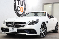 AMG SLC SLC43 AMGﾅｲﾄ&ﾚｰﾀﾞｰｾｰﾌﾃｨPKG　ｷｰﾚｽｺﾞｰ 黒本革 ｴｱｽｶｰﾌ ﾏｼﾞｯｸｽｶｲR HDDﾅﾋﾞTV ｽﾏﾎ連携 harman/kardon Bｶﾒﾗ PTS DSRC LEDﾗｲﾄ AMG専用装備&ﾁｭｰﾆﾝｸﾞ 9AT　2年保証