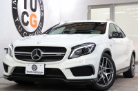 AMG GLA GLA45 4MATIC AMGﾚｻﾞｰｴｸｽｸﾙｰｼﾌﾞ&AMGｶｰﾎﾞﾝ&ﾍﾞｰｼｯｸ&ﾚｰﾀﾞｰｾｰﾌﾃｨPKG　中期 ｷｰﾚｽｺﾞｰ 黒本革 HDDﾅﾋﾞTV ﾊﾞｯｸｶﾒﾗ PTS ｷｾﾉﾝﾗｲﾄ 自動Rｹﾞｰﾄ AMG専用装備&ﾁｭｰﾆﾝｸﾞ AMGｴｱﾛ&19AW 7AT　2年保証