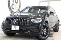 AMG GLC GLC43 4MATIC ﾚｻﾞｰｴｸｽｸﾙｰｼﾌﾞ&ﾚｰﾀﾞｰｾｰﾌﾃｨPKG　後期 ｷｰﾚｽｺﾞｰ 黒本革 ﾊﾟﾉﾗﾏSR HUD MBUXﾅﾋﾞTV BT音楽 360ｶﾒﾗ PTS LEDﾗｲﾄ 自動Rｹﾞｰﾄ AMG専用装備&ﾁｭｰﾆﾝｸﾞ 9AT　2年保証