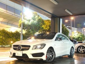 14yCLA45AMG 4MATIC AMGｶｰﾎﾞﾝ&AMGｱﾄﾞﾊﾞﾝｽﾄPKG 488万円入庫！6月24日