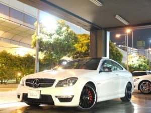 12yC63ｸｰﾍﾟ AMG ﾊﾟﾌｫｰﾏﾝｽPKG 458万円入庫！6月11日