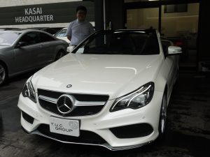 ☆祝ご納車 Ｅ２５０カブリオレ ＡＭＧスポーツ＆レーダーＰ☆