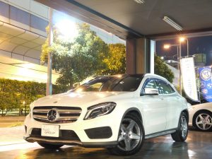 14yGLA250ｽﾎﾟｰﾂ 4MATIC AMGｴｸｽｸﾙｰｼﾌﾞ&ﾚｰﾀﾞｰSP 348万円入庫！9月8日