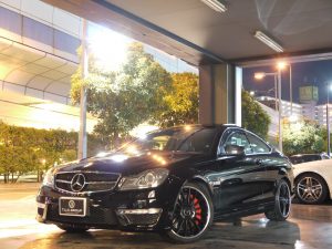 12yC63ｸｰﾍﾟ AMG ﾊﾟﾌｫｰﾏﾝｽ&ｶｰﾎﾞﾝPKG ASK万円!1月30日