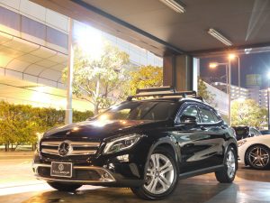 14yGLA250 4MATIC ﾚｻﾞｰｴｸｽｸﾙｰｼﾌﾞPKG　298万円入庫！4月20日